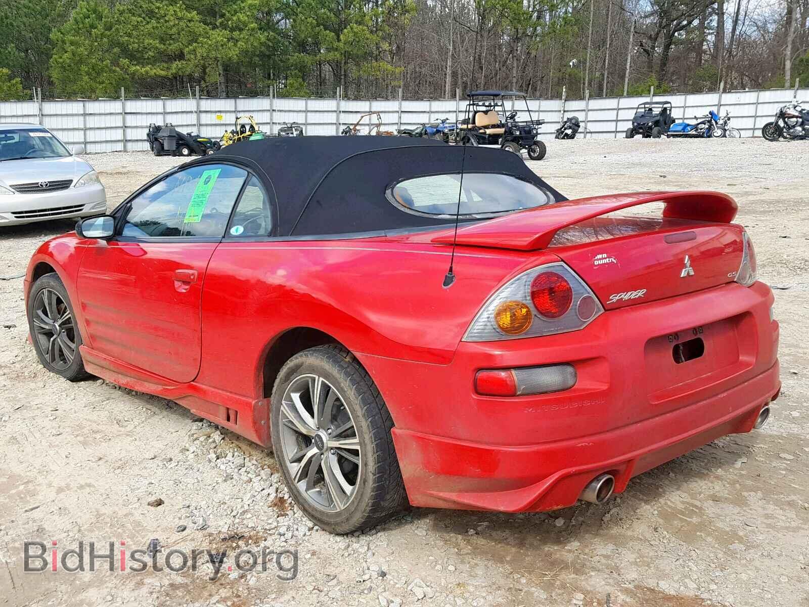 2003 MITSUBISHI ECLIPSE - VIN: 4A3AE45G93E005642 - Фото 3