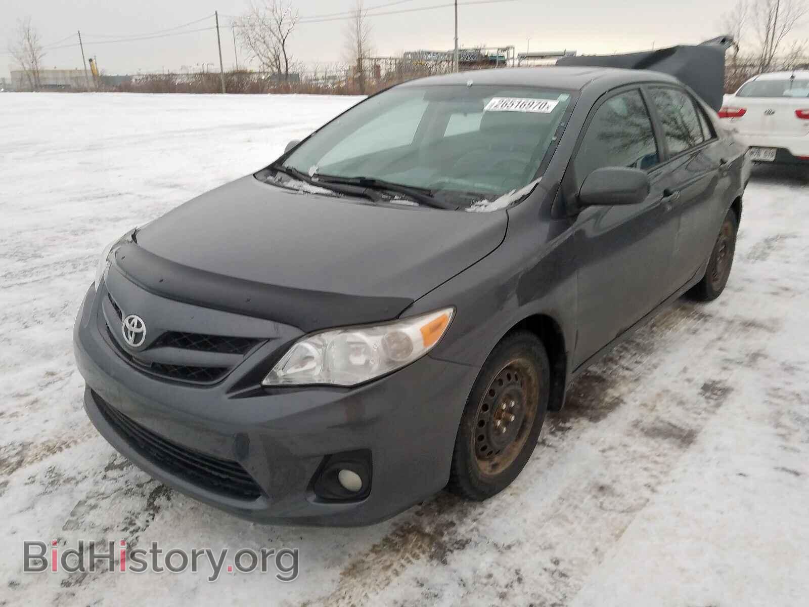 2012 TOYOTA COROLLA BA - VIN: 2T1BU4EE6CC782260 - Фото 2
