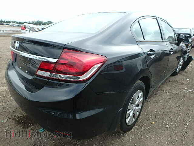 2013 HONDA CIVIC - VIN: 19XFB2F86DE030727 - Фото 4