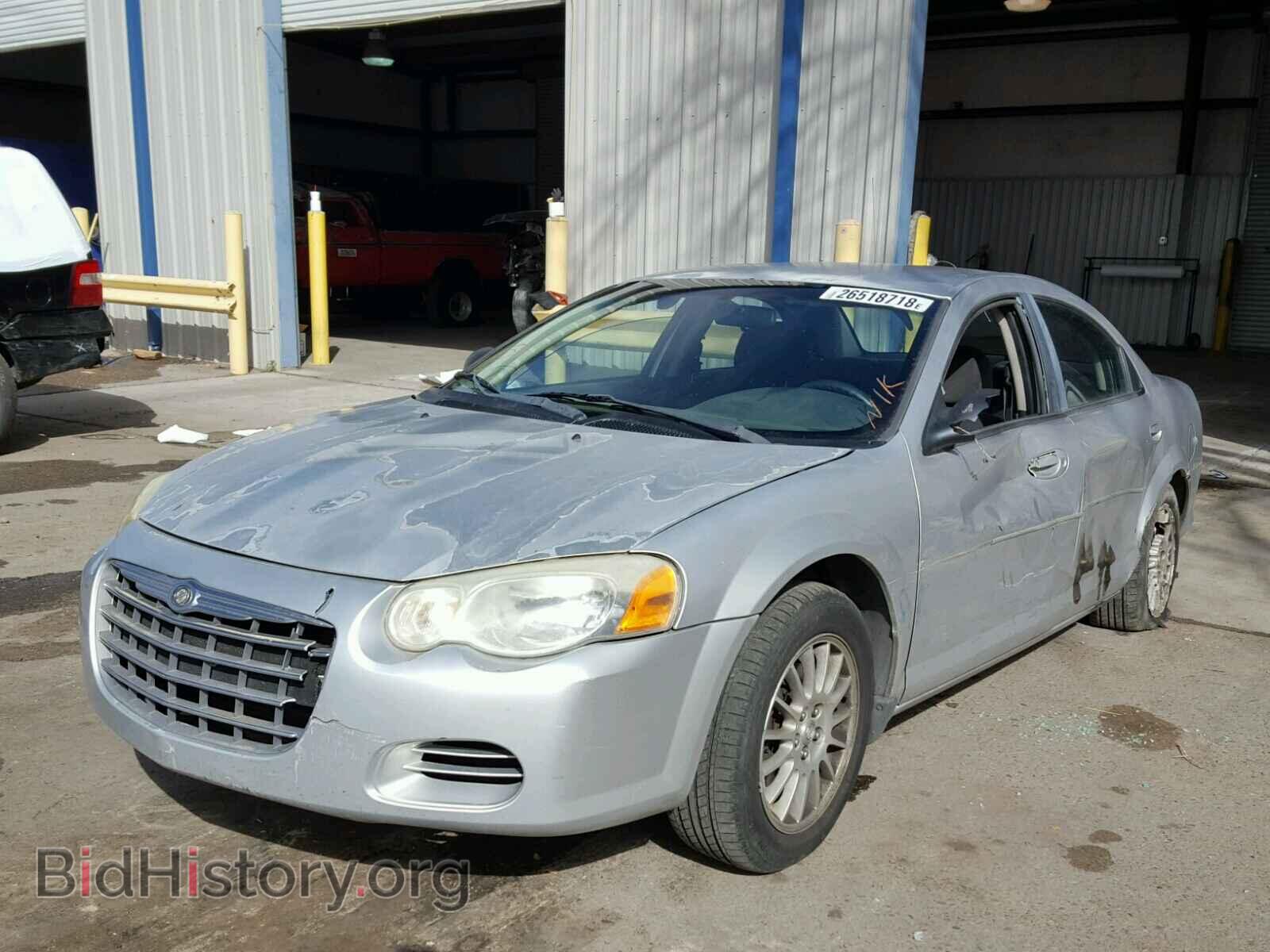 2004 CHRYSLER SEBRING - VIN: 1C3EL46X14N344281 - Фото 2