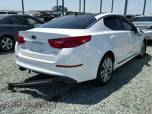 2015 KIA OPTIMA - VIN: 5XXGR4A67FG501537 - Фото 4