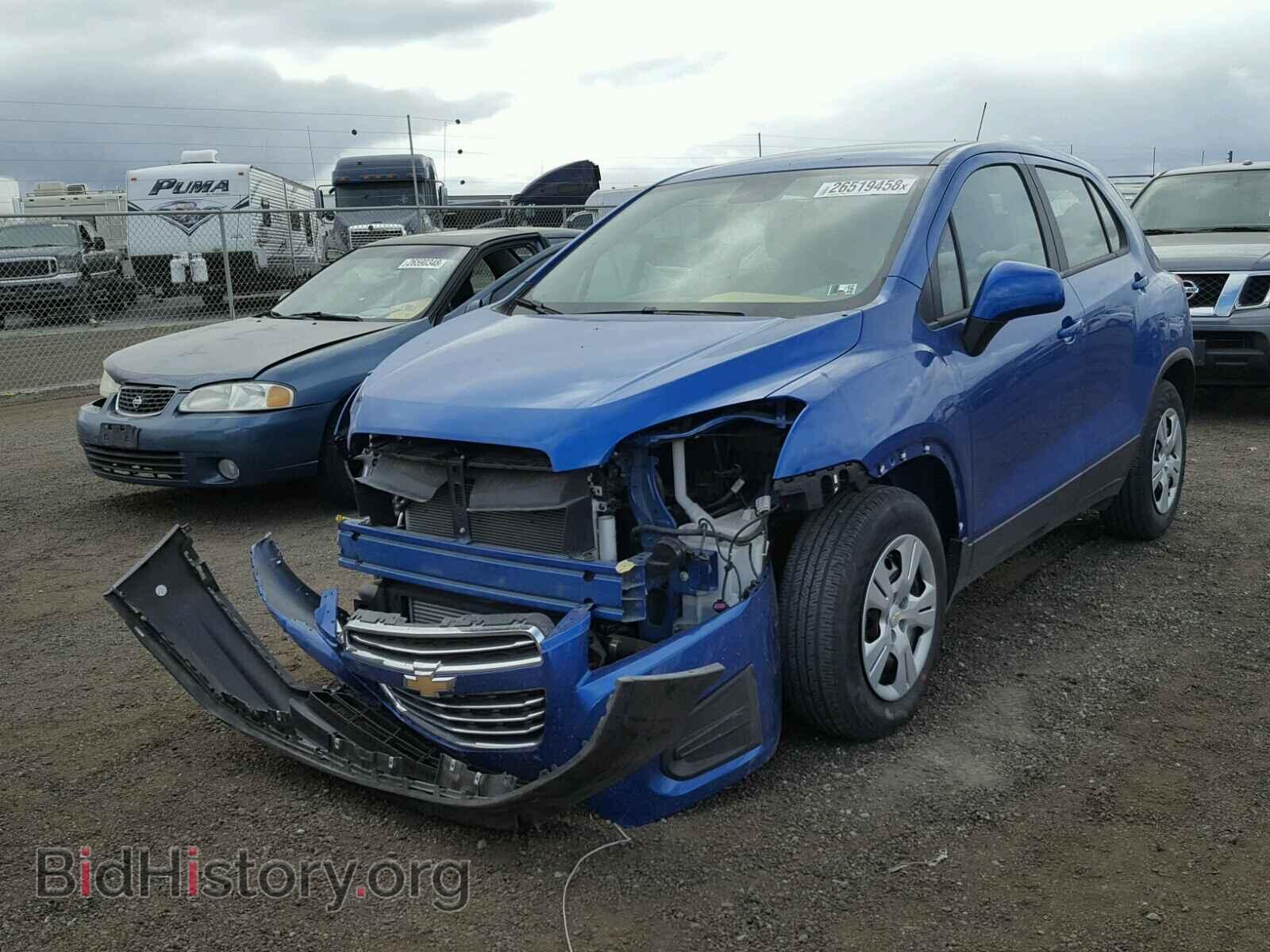 2015 CHEVROLET TRAX - VIN: KL7CJKSB9FB120751 - Фото 2