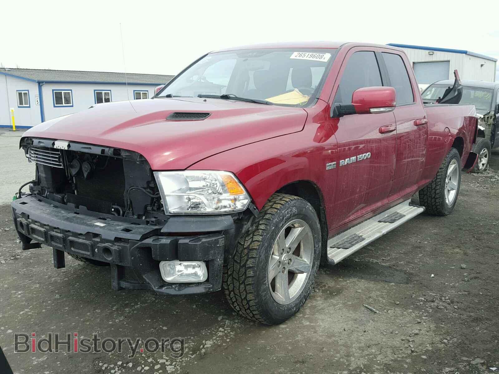2011 DODGE RAM 1500 - VIN: 1D7RV1GT0BS546048 - Фото 2