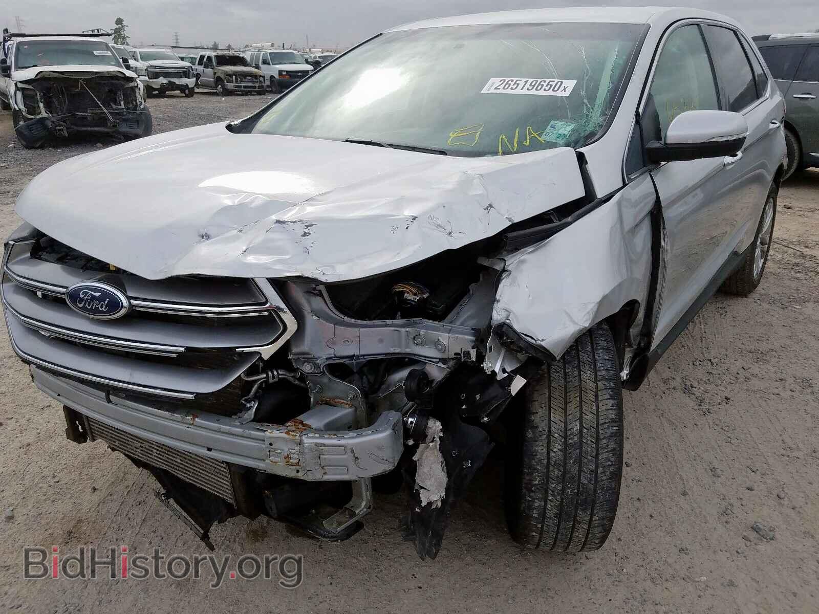 2017 FORD EDGE TITAN - VIN: 2FMPK4K95HBB57573 - Фото 2