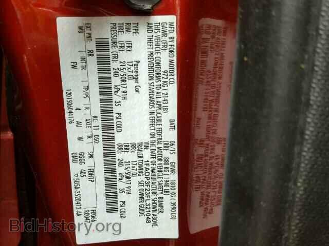 2015 FORD FOCUS - VIN: 1FADP3F23FL321048 - Фото 10