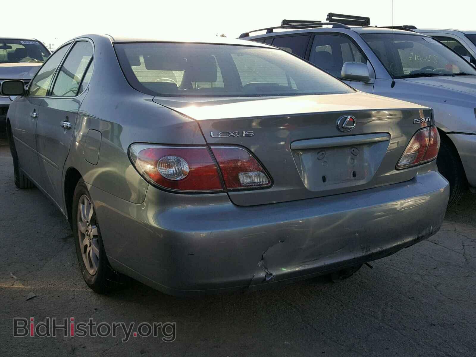 2003 LEXUS ES300 - VIN: JTHBF30G630114478 - Фото 3