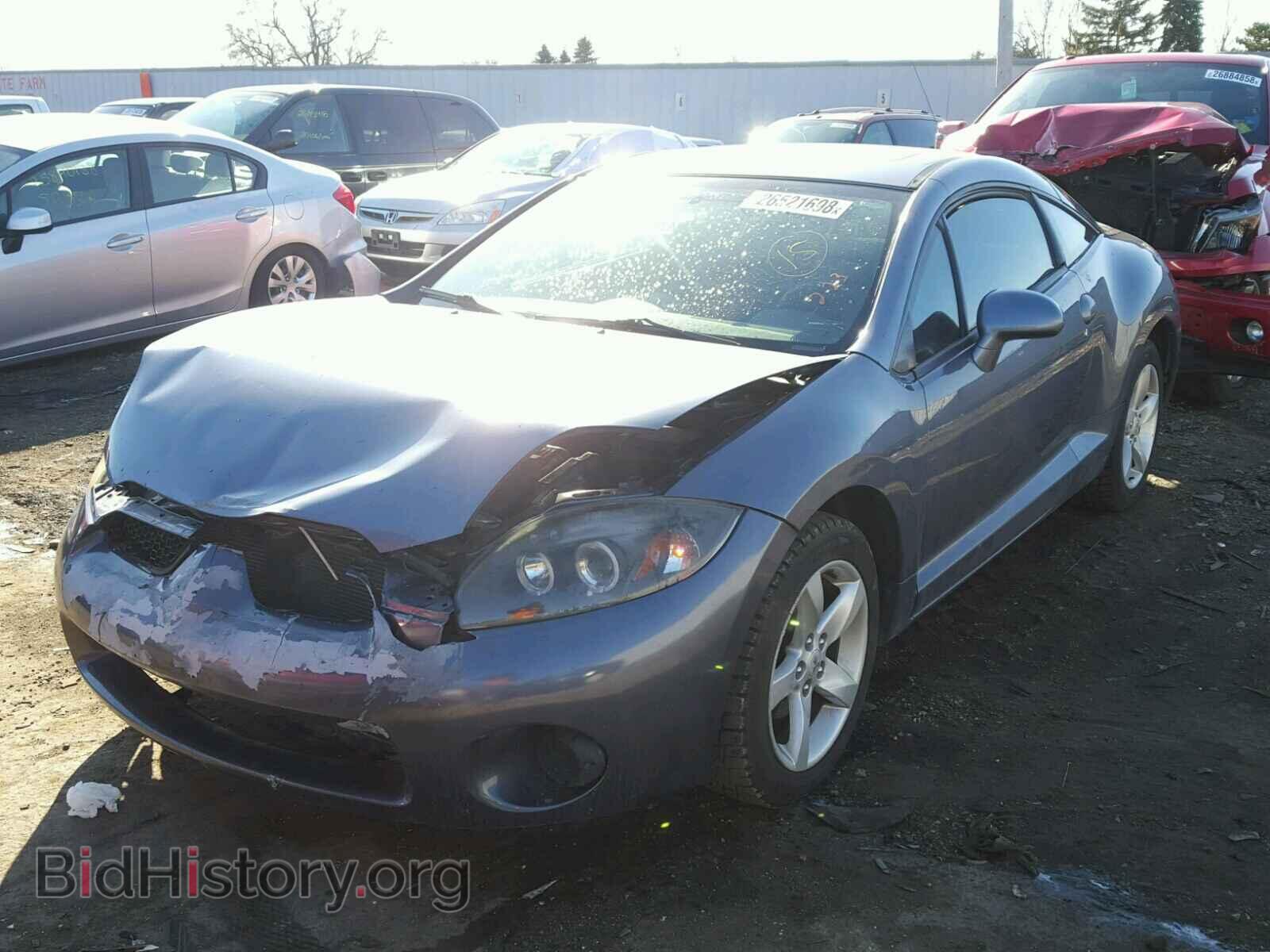 2007 MITSUBISHI ECLIPSE - VIN: 4A3AK24F37E038566 - Фото 2