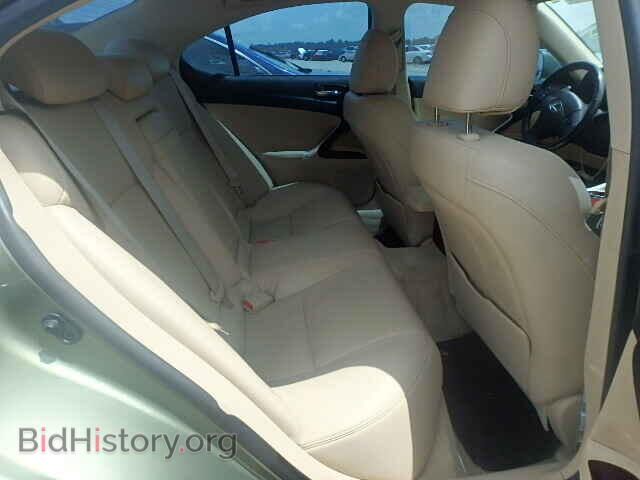 2006 LEXUS IS250 - VIN: JTHBK262665003759 - Фото 6