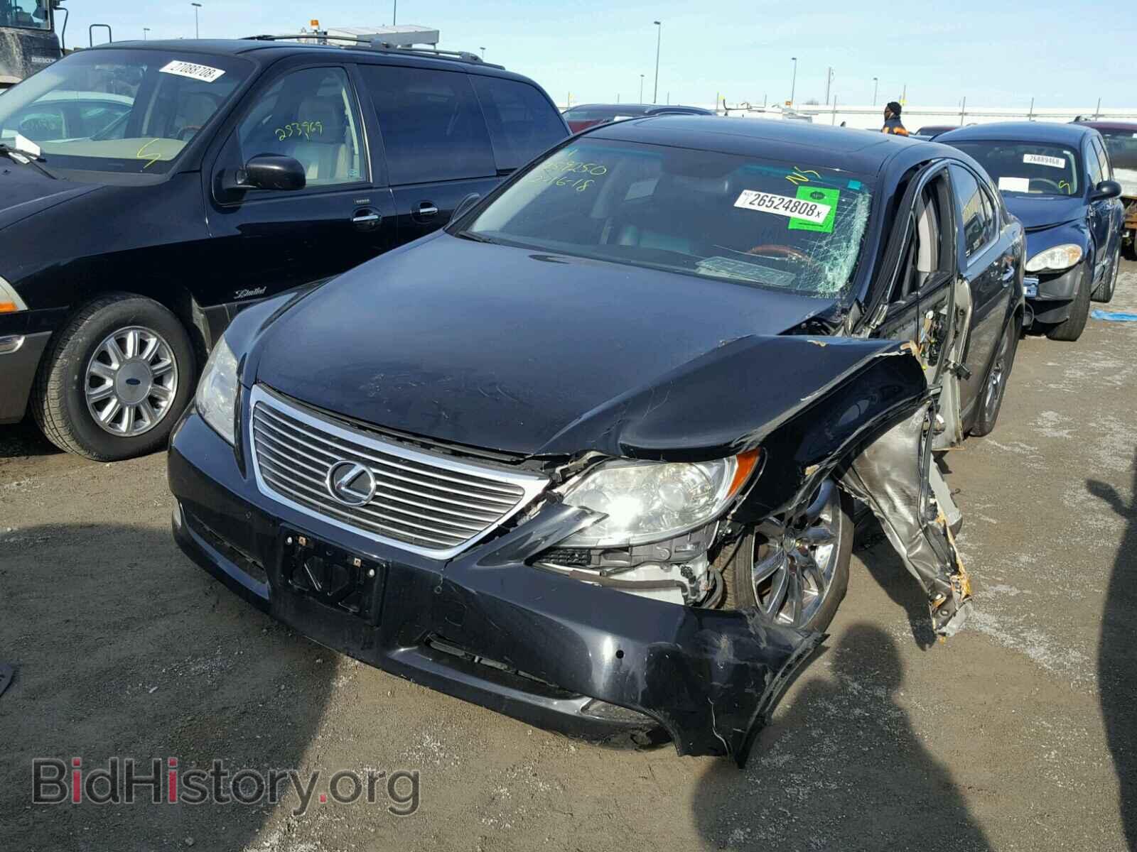 2007 LEXUS LS460 - VIN: JTHBL46F575012093 - Фото 2