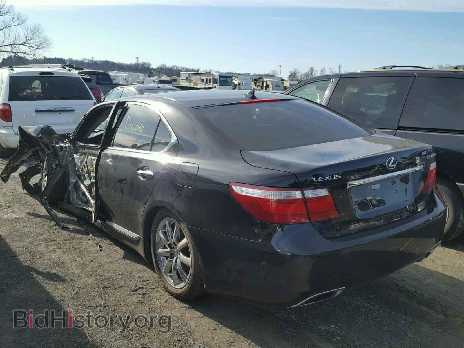 2007 LEXUS LS460 - VIN: JTHBL46F575012093 - Фото 3