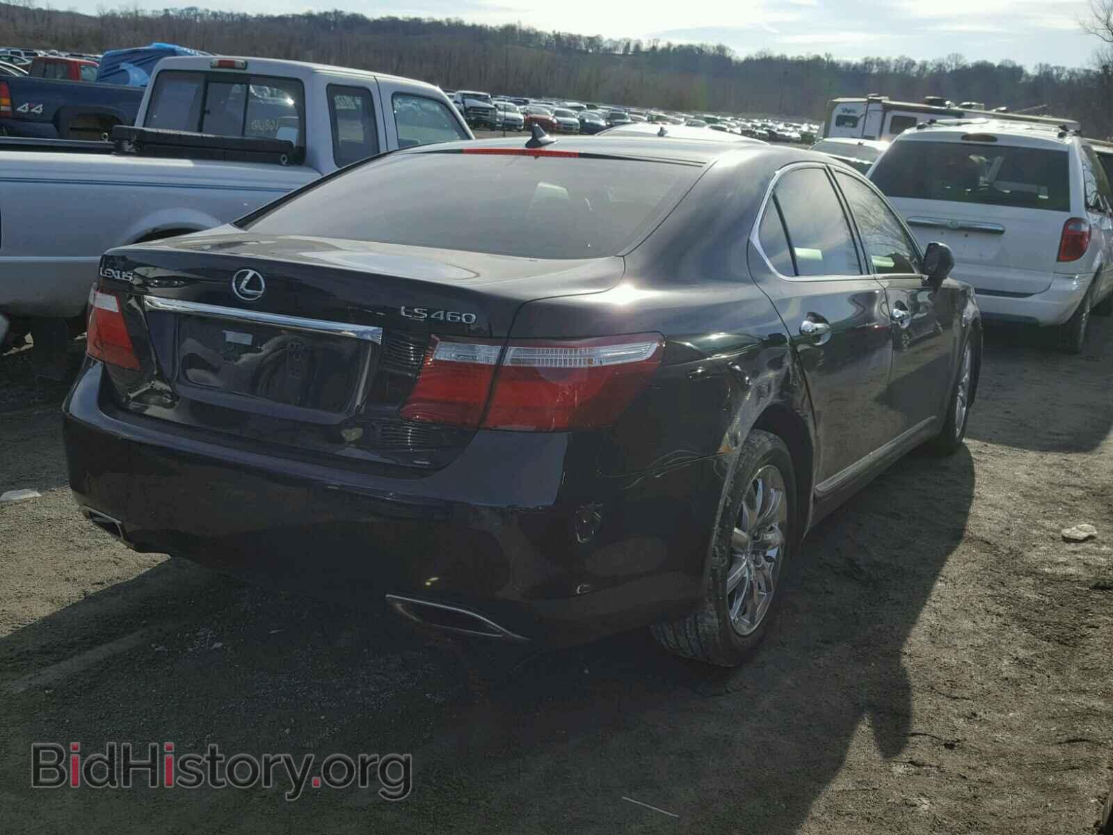 2007 LEXUS LS460 - VIN: JTHBL46F575012093 - Фото 4