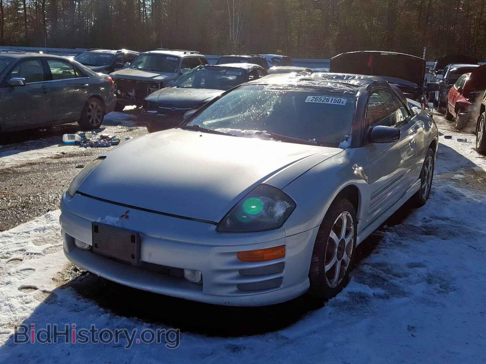 2001 MITSUBISHI ECLIPSE - VIN: 4A3AE85H91E215557 - Photo 2