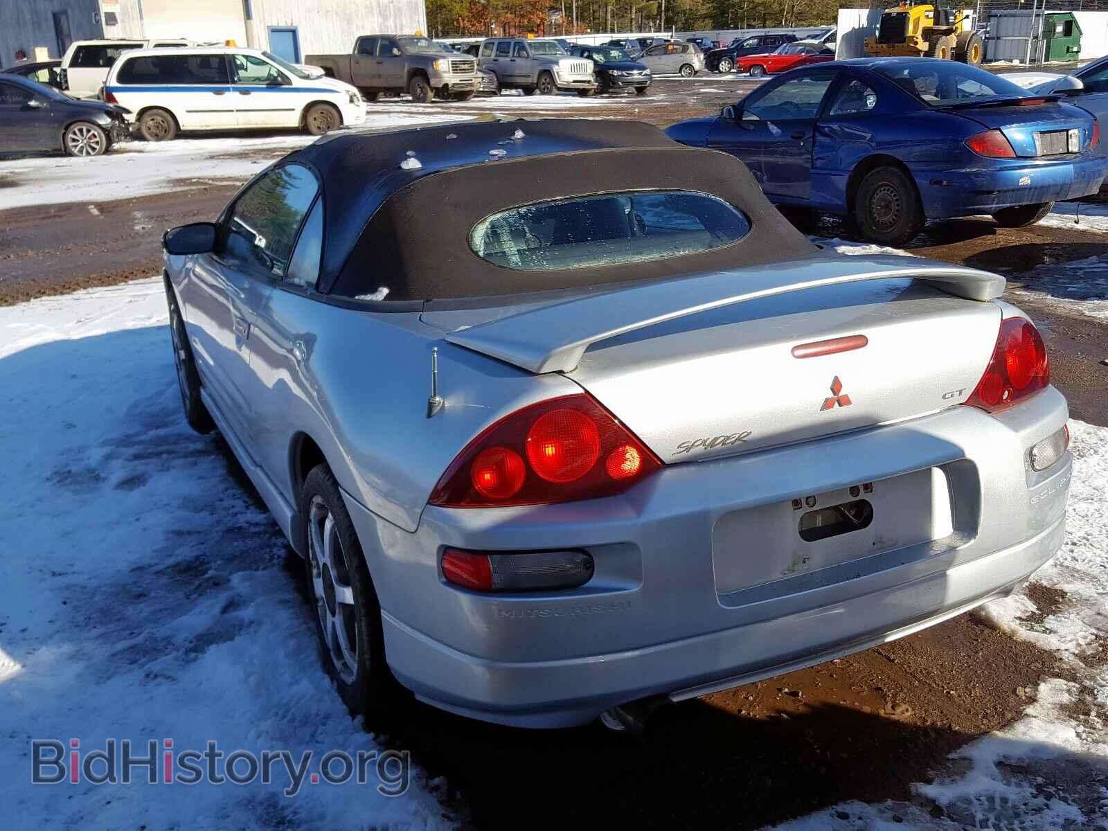 2001 MITSUBISHI ECLIPSE - VIN: 4A3AE85H91E215557 - Photo 3