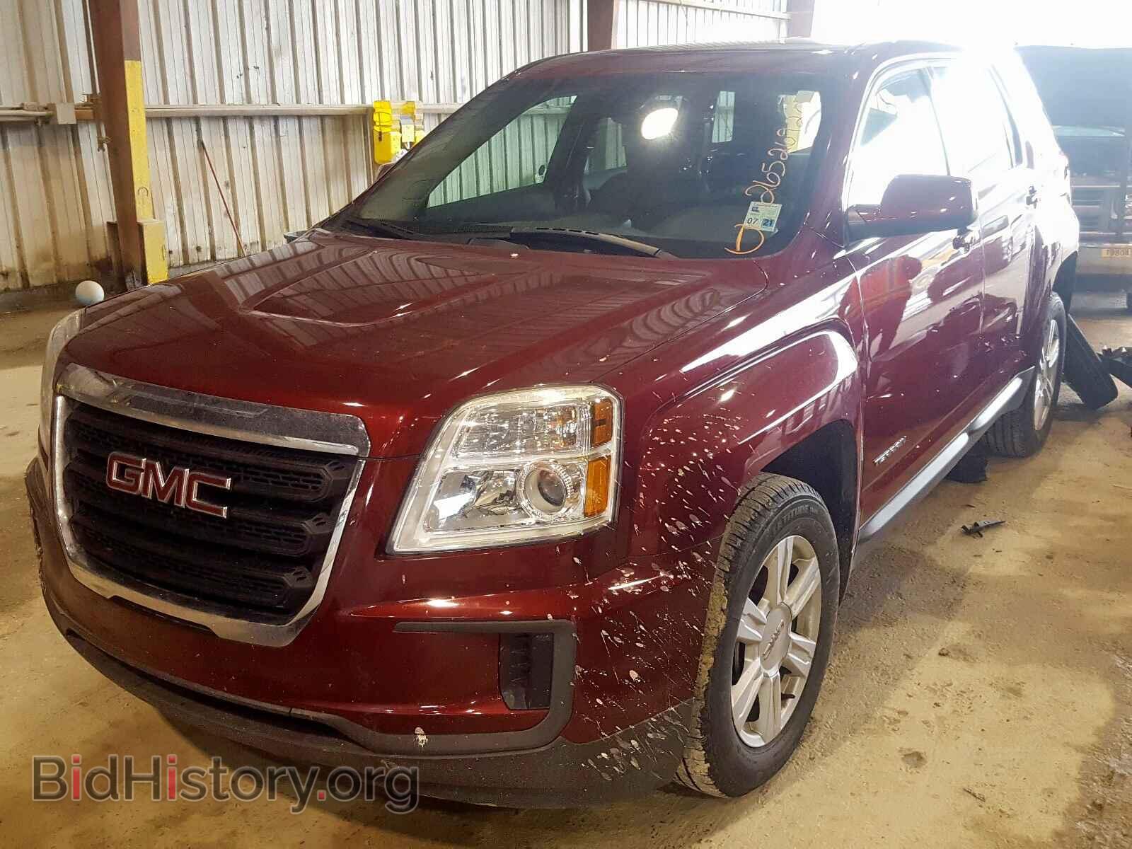 2016 GMC TERRAIN - VIN: 2GKALMEK3G6283318 - Фото 2