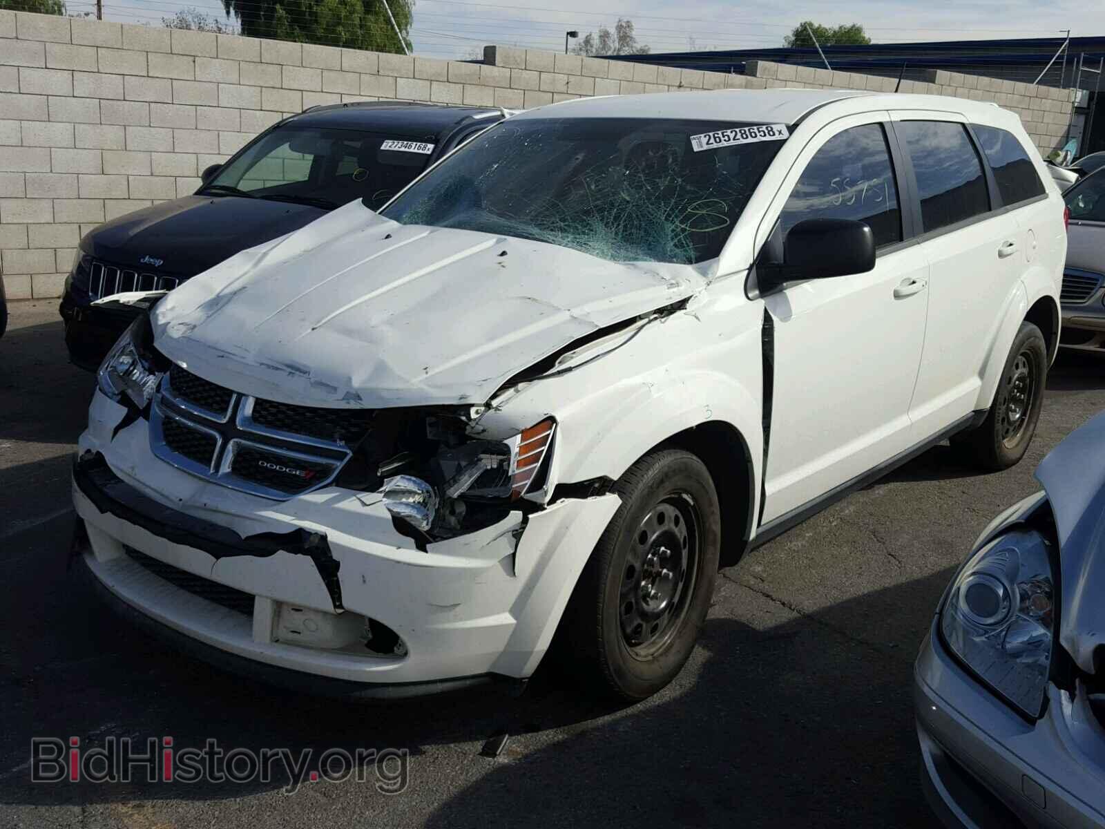 2015 DODGE JOURNEY - VIN: 3C4PDCAB2FT537565 - Фото 2