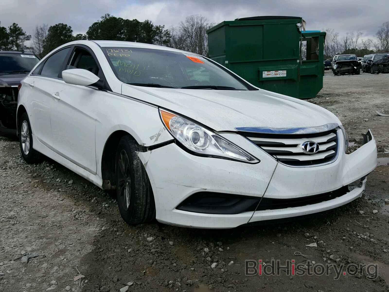 Photo 5NPEB4ACXEH873393 - HYUNDAI SONATA 2014