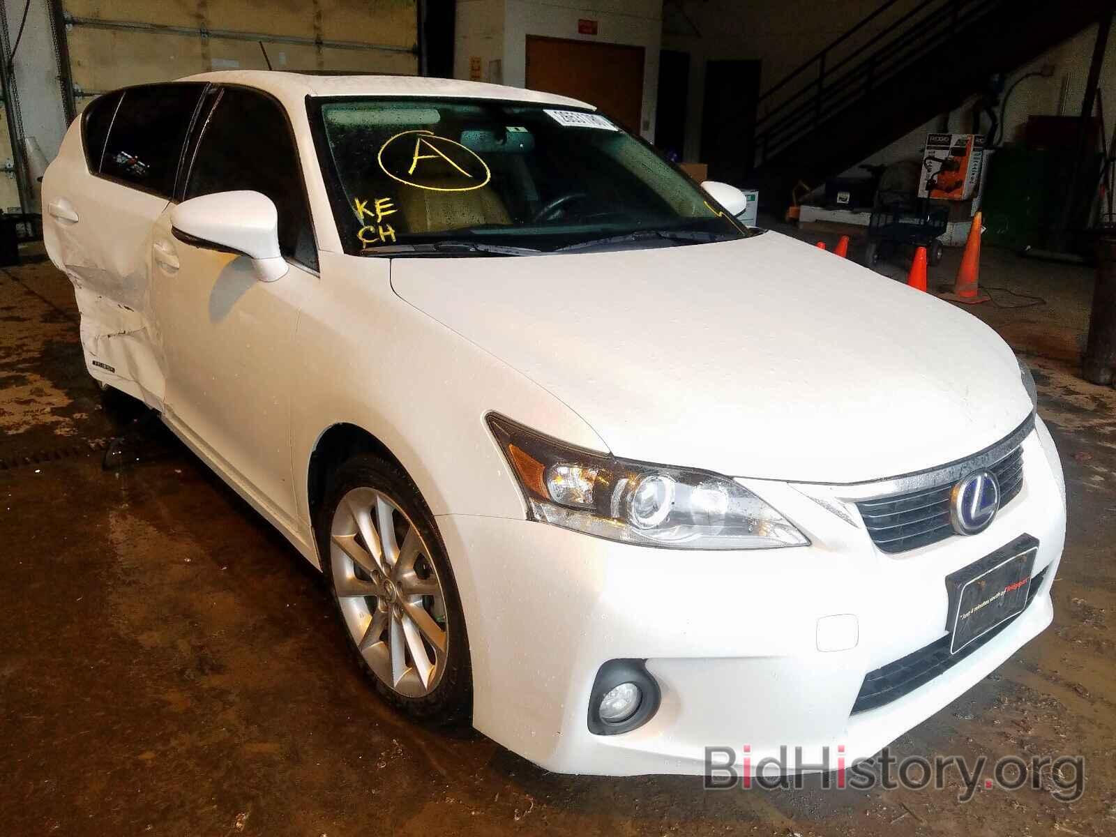 Photo JTHKD5BH2D2173170 - LEXUS CT 200 2013