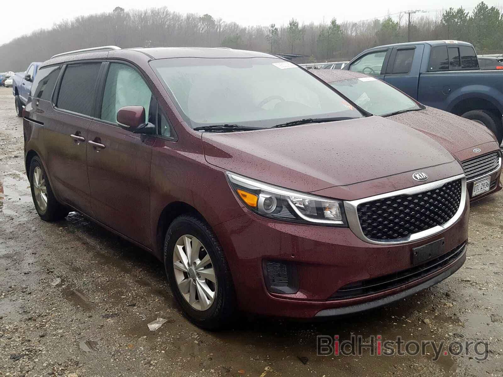 Photo KNDMB5C12H6313198 - KIA SEDONA LX 2017