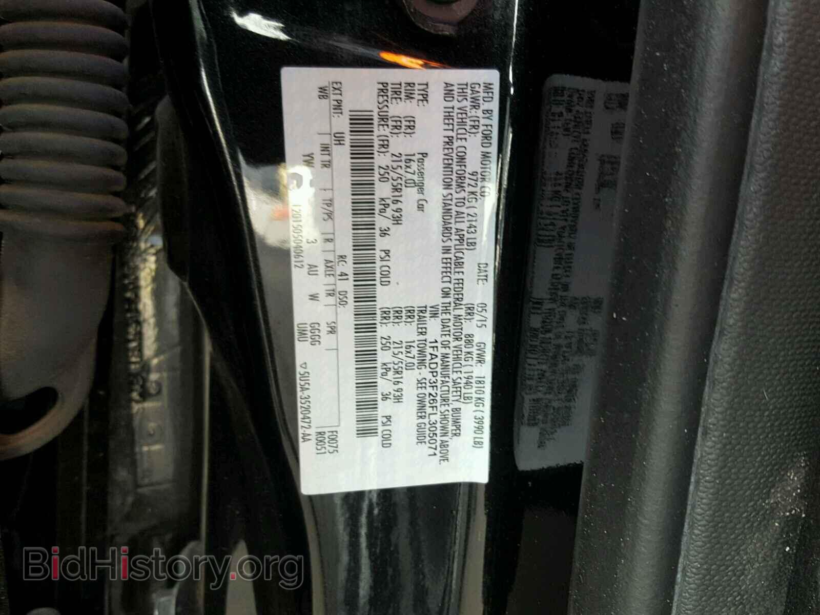 2015 FORD FOCUS - VIN: 1FADP3F26FL305071 - Фото 10