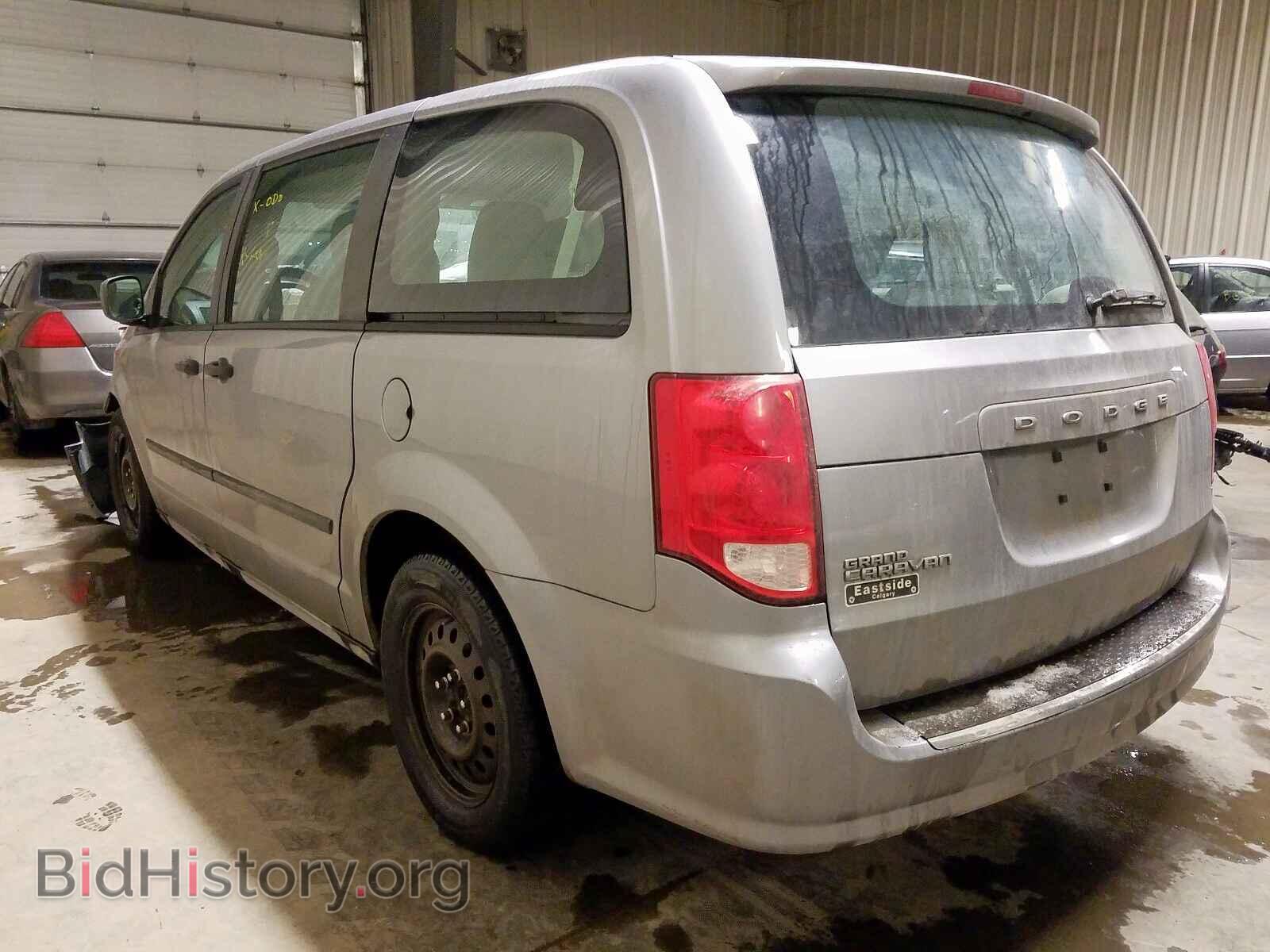 2013 DODGE CARAVAN - VIN: 2C4RDGBG4DR596224 - Фото 3