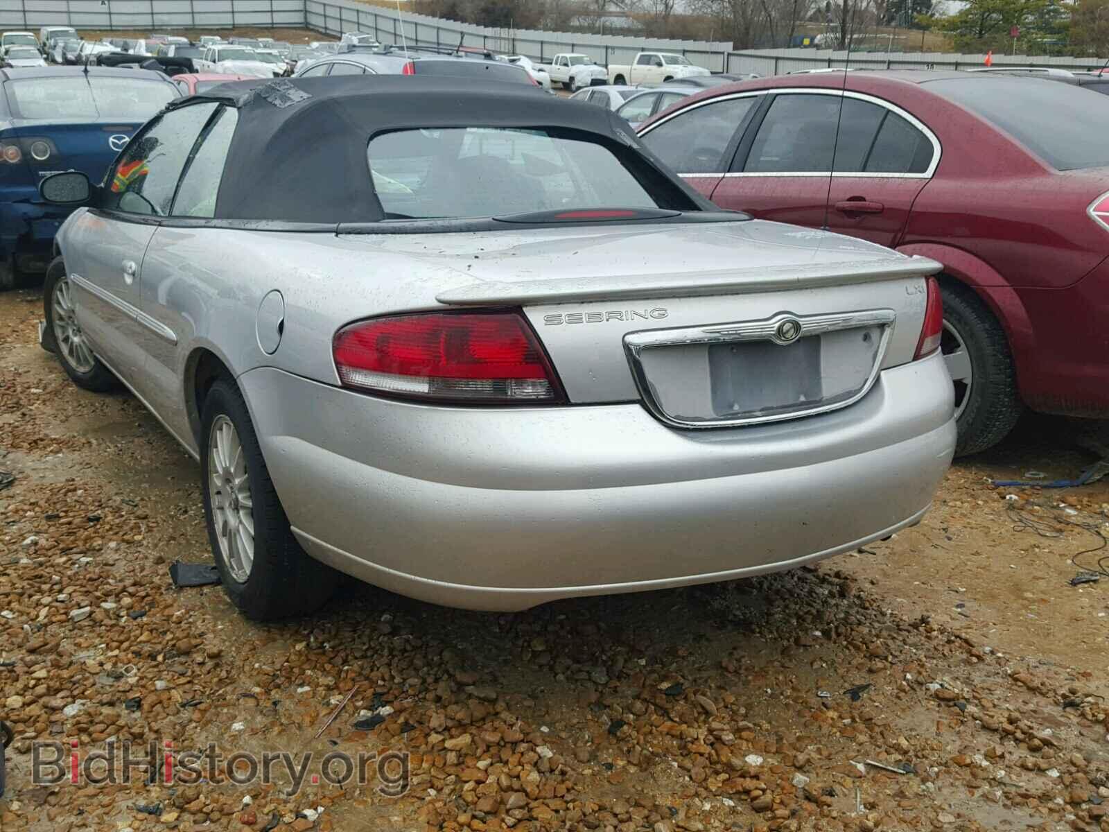 2004 CHRYSLER SEBRING - VIN: 1C3EL55R84N107327 - Фото 3