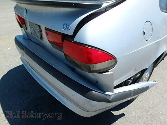 2000 SAAB 9 3 - VIN: YS3DF55K4Y2001345 - Фото 10