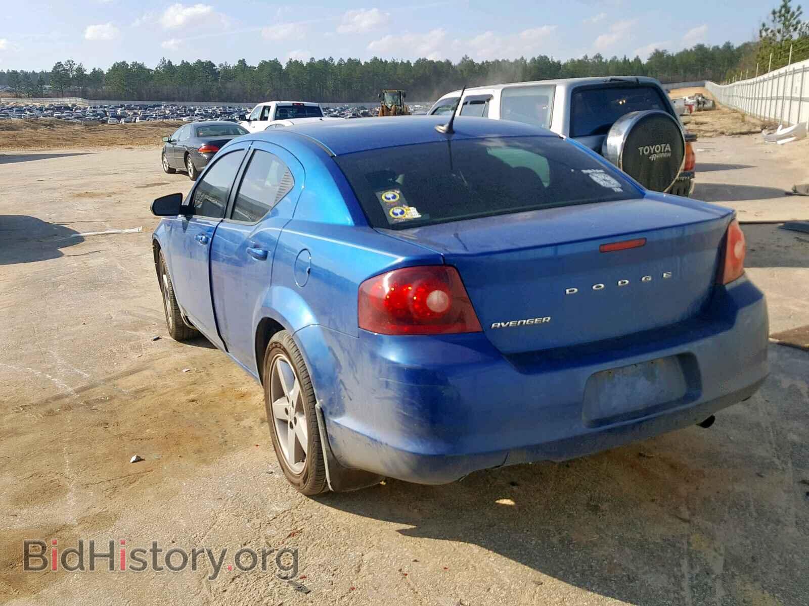 2014 DODGE AVENGER - VIN: 1C3CDZAB5EN109395 - Фото 3