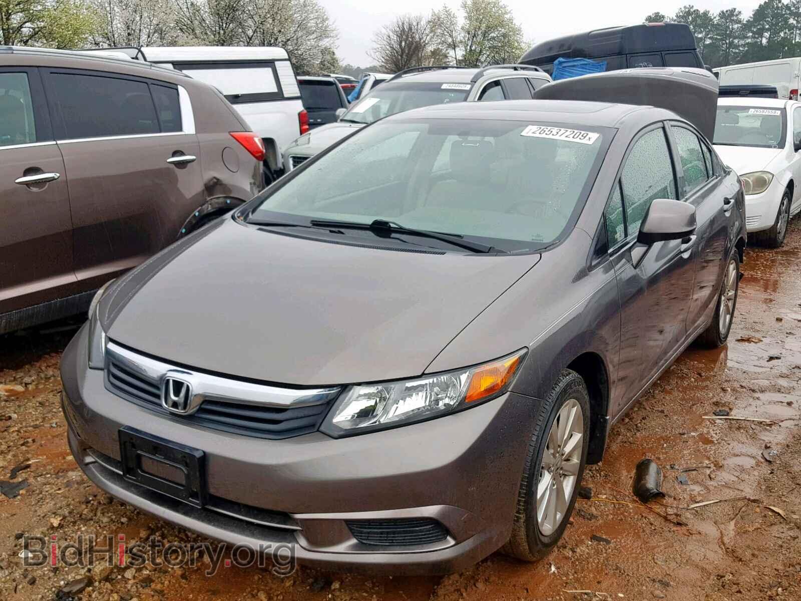2012 HONDA CIVIC - VIN: 19XFB2F95CE006622 - Фото 2
