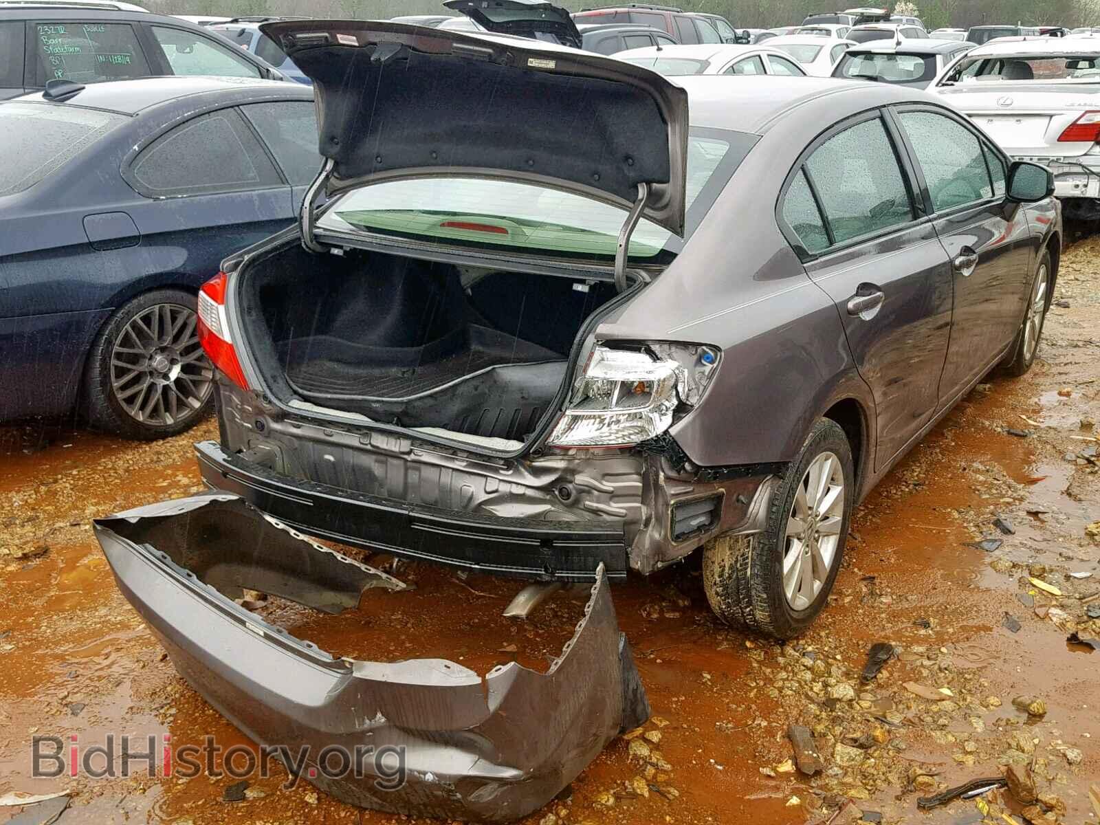 2012 HONDA CIVIC - VIN: 19XFB2F95CE006622 - Фото 4