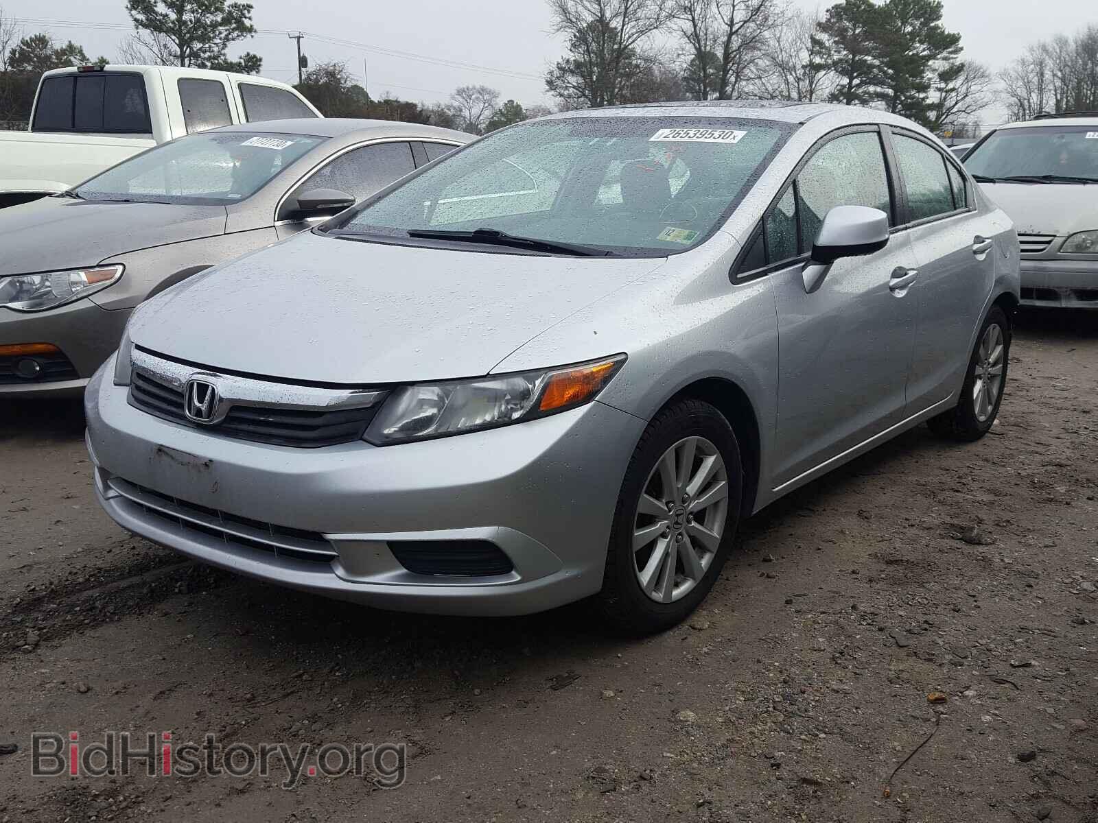 2012 HONDA CIVIC - VIN: 2HGFB2F88CH587191 - Фото 2