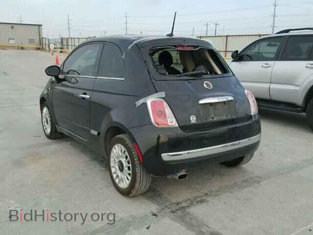 2012 FIAT 500 - VIN: 3C3CFFCR2CT106664 - Фото 3