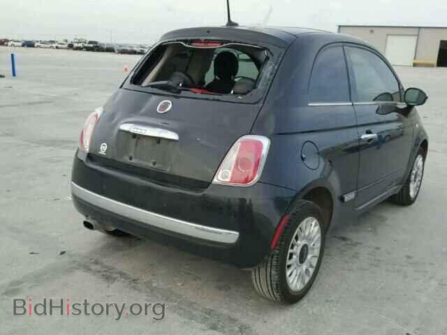 2012 FIAT 500 - VIN: 3C3CFFCR2CT106664 - Фото 4