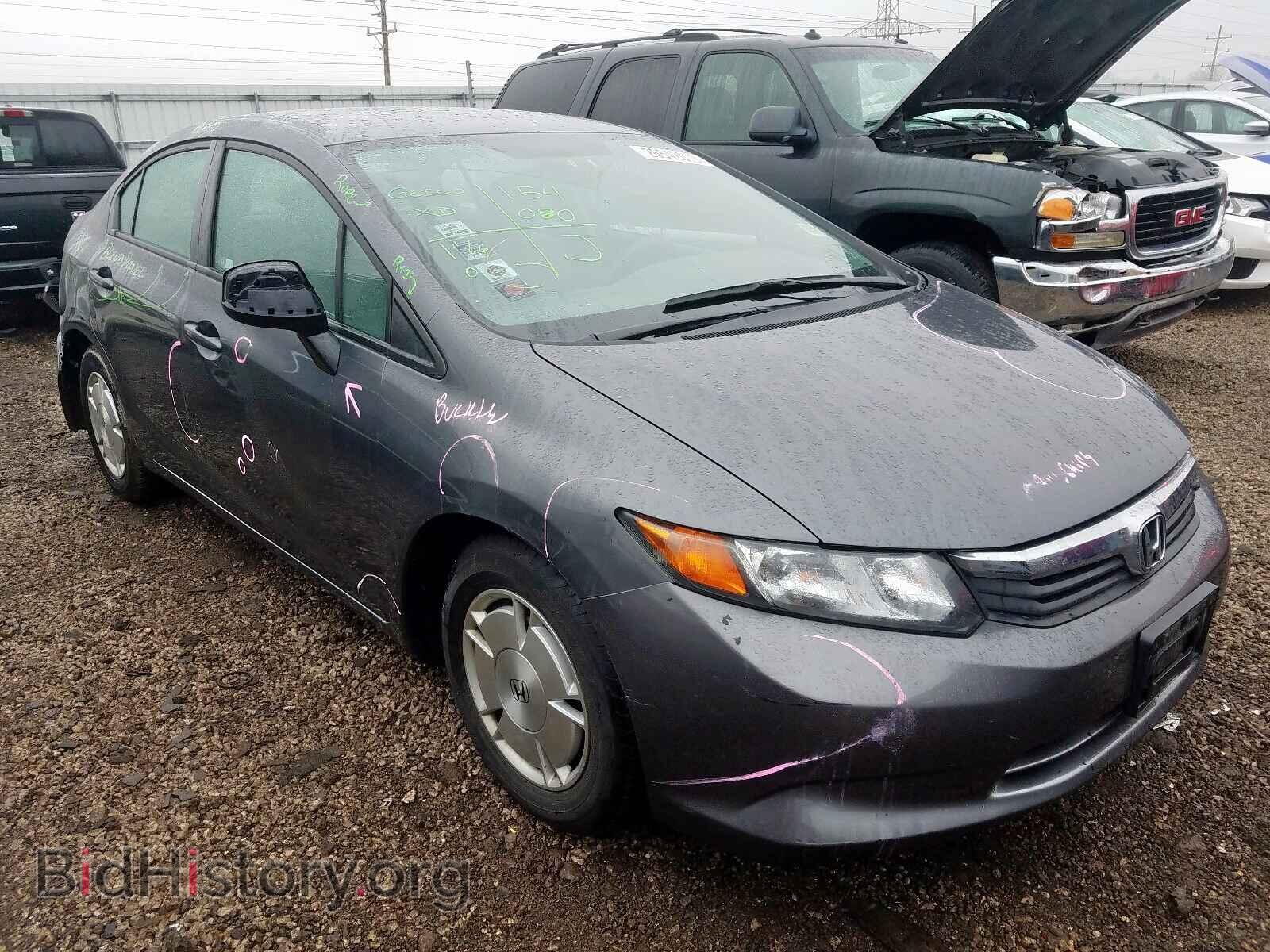 Фотография 2HGFB2F65CH517694 - HONDA CIVIC 2012