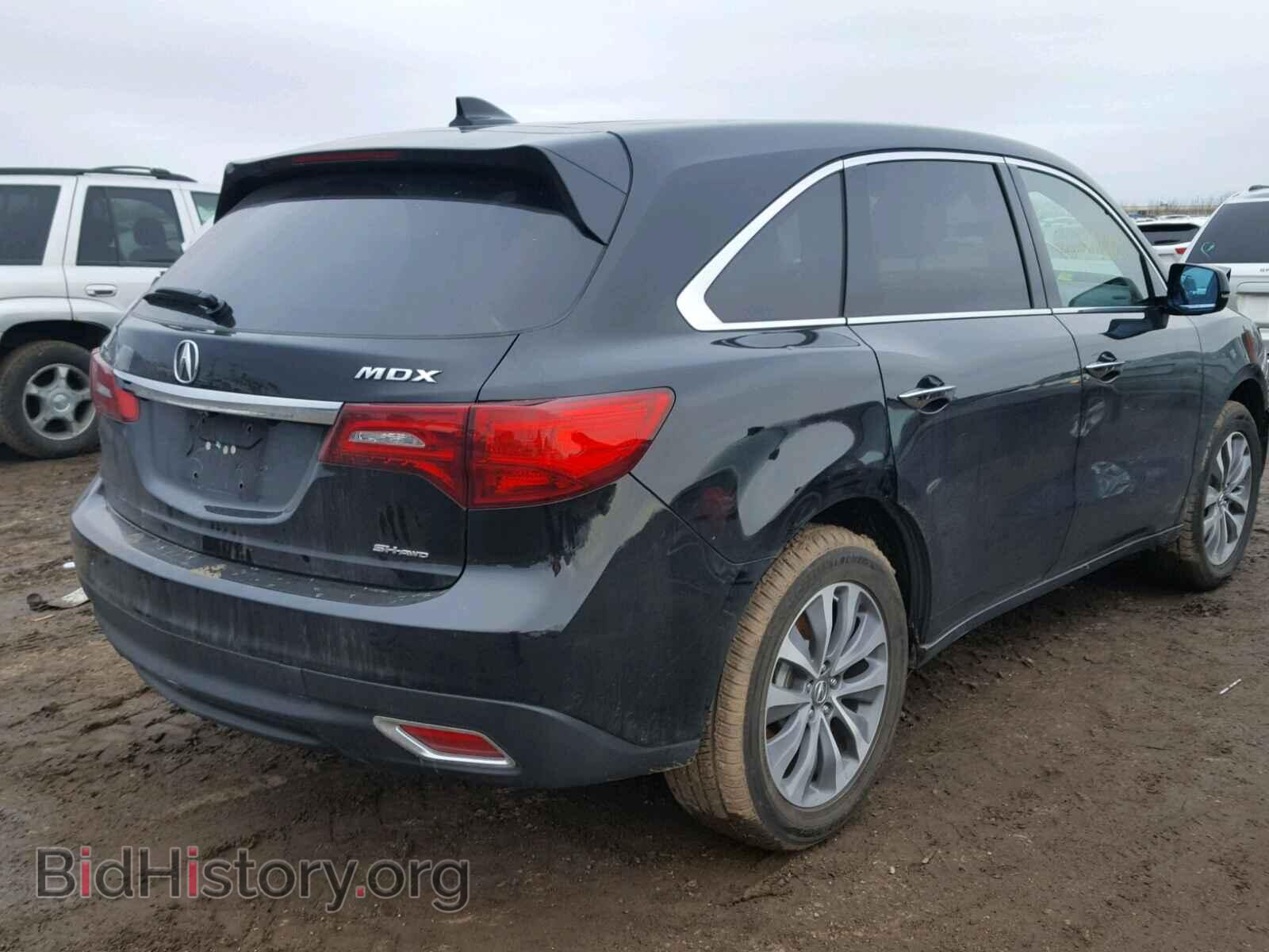 2015 ACURA MDX - VIN: 5FRYD4H47FB027341 - Фото 4
