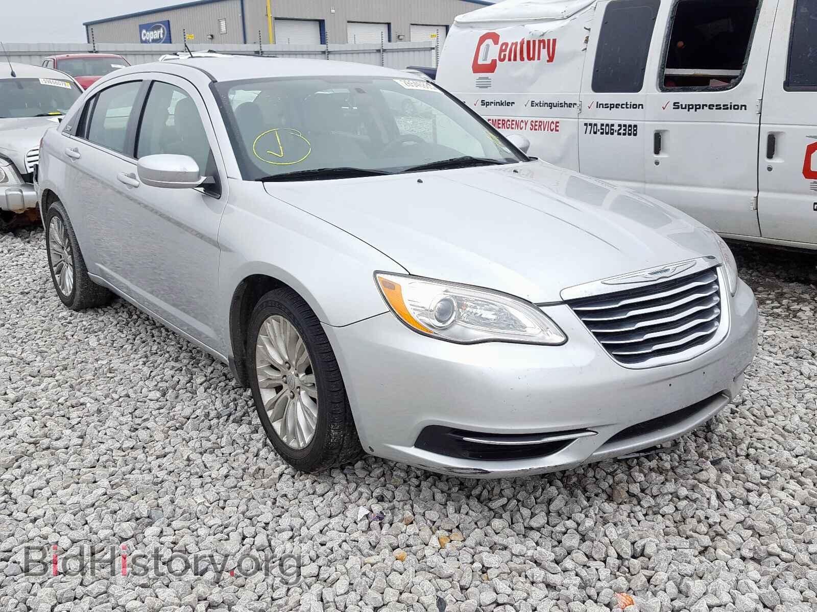 Фотография 1C3CCBAB7CN248919 - CHRYSLER 200 2012