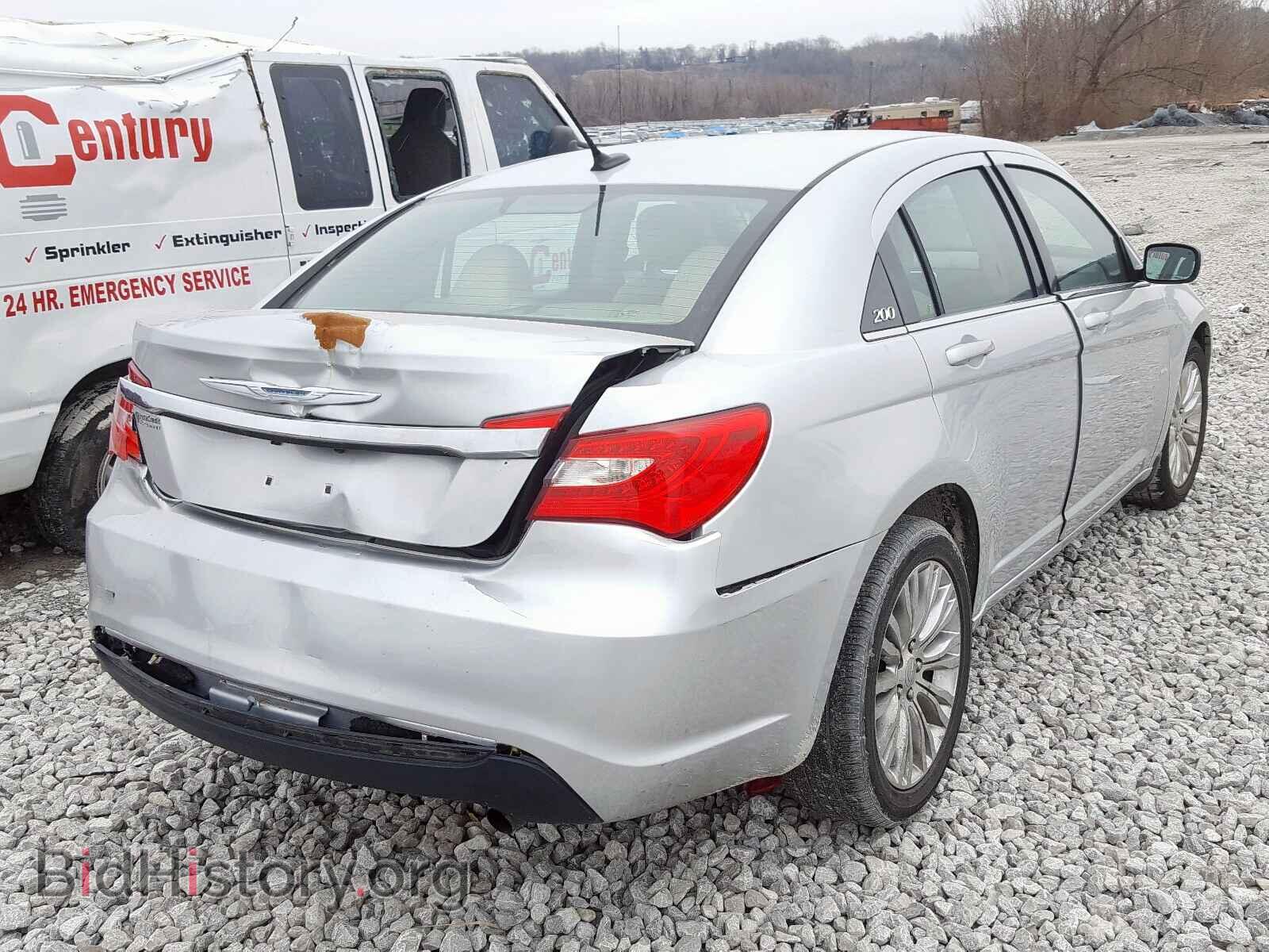 2012 CHRYSLER 200 - VIN: 1C3CCBAB7CN248919 - Фото 4