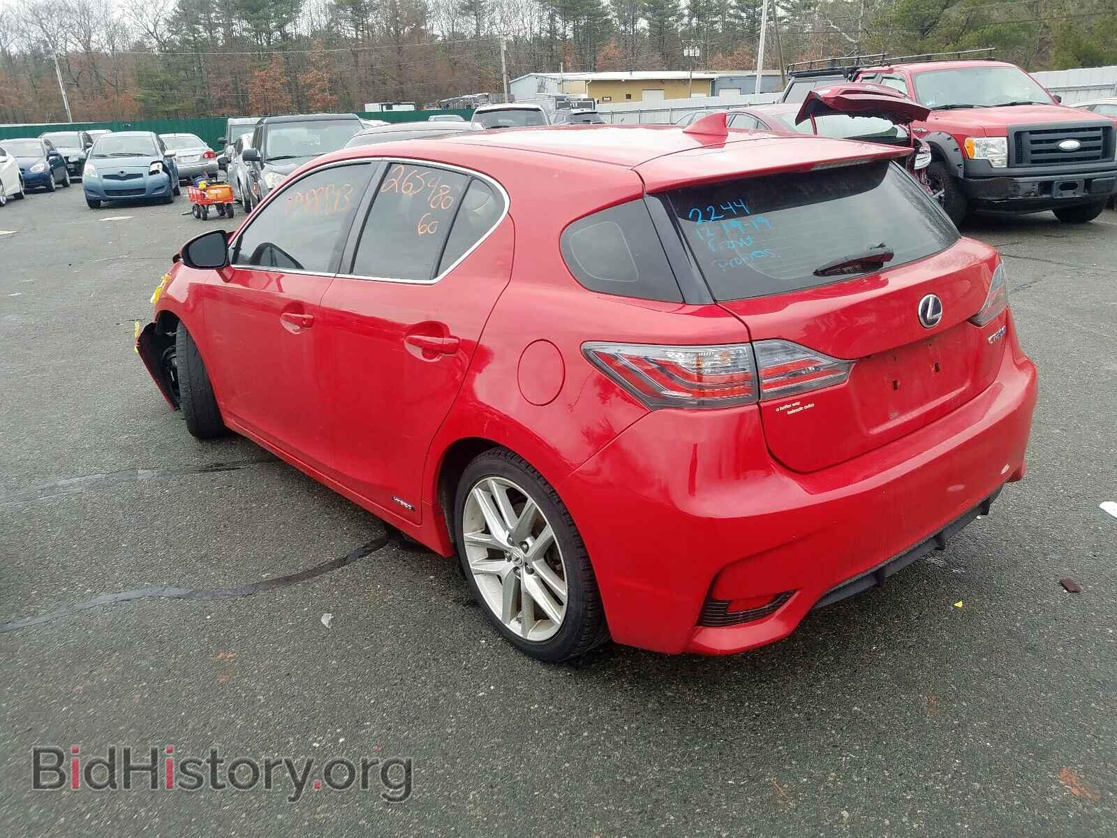 2014 LEXUS CT 200 - VIN: JTHKD5BH7E2179385 - Фото 3
