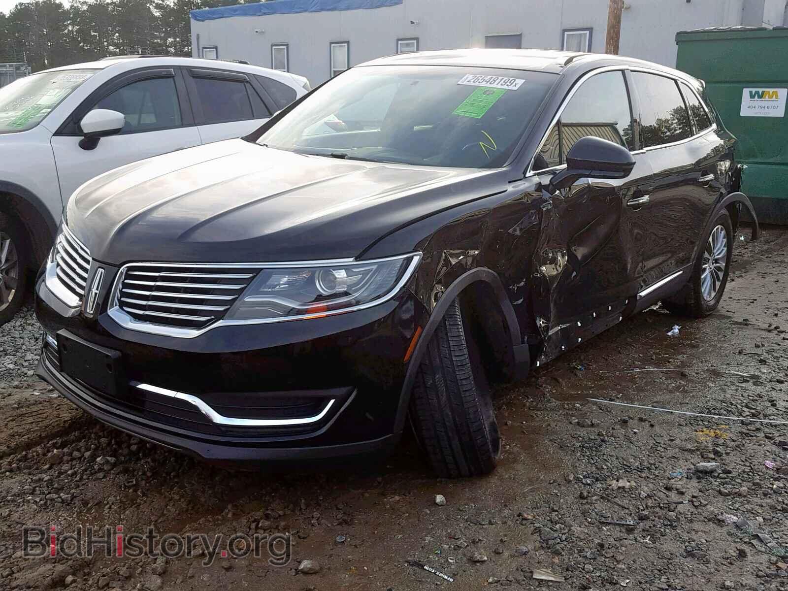 2017 LINCOLN MKX SELECT - VIN: 2LMPJ6KR0HBL33982 - Фото 2