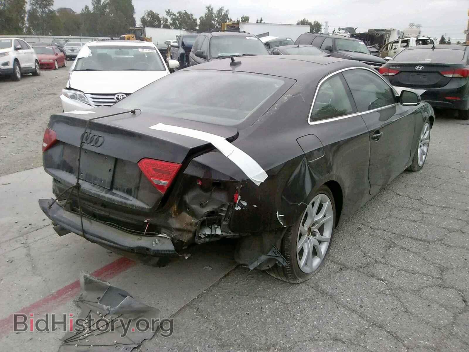 2012 AUDI A5 PREMIUM - VIN: WAULFAFR0CA043031 - Фото 4