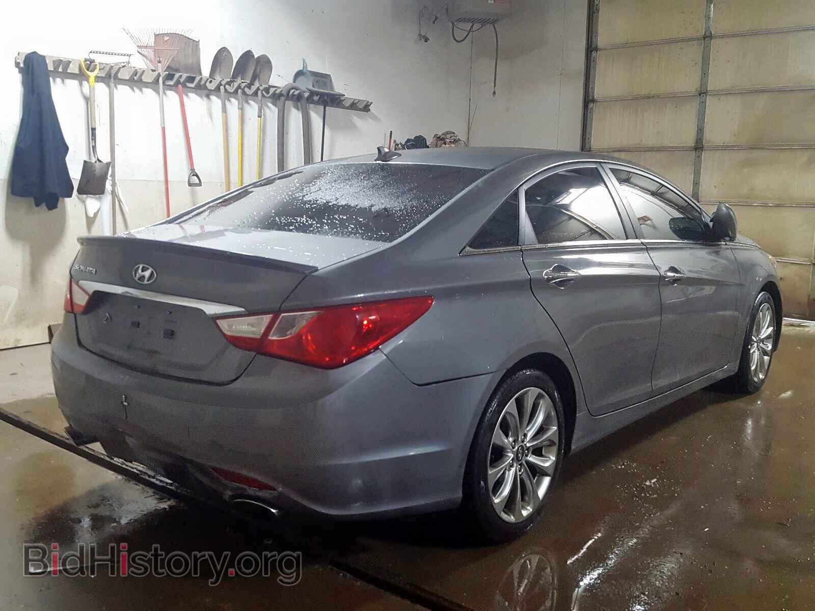2013 HYUNDAI SONATA - VIN: 5NPEC4AC2DH596993 - Фото 4
