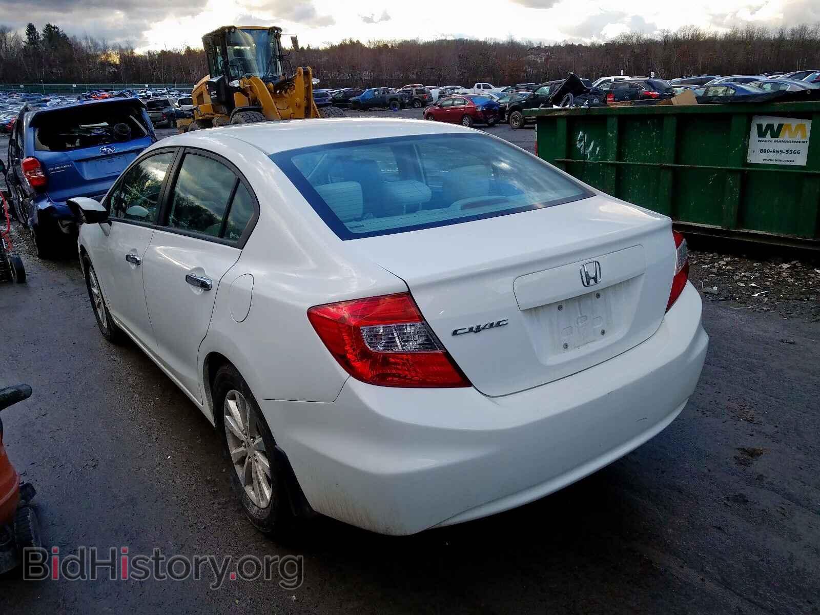 2012 HONDA CIVIC - VIN: 19XFB2F82CE362260 - Фото 3