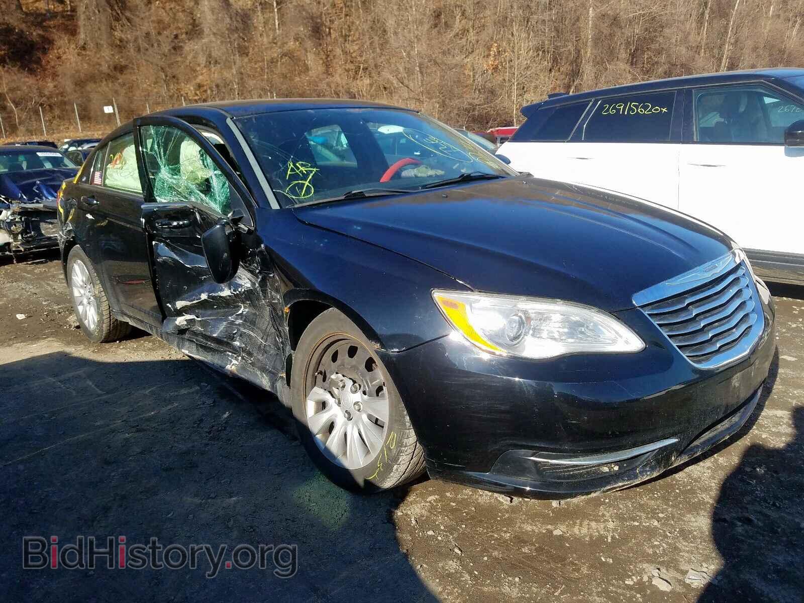 Фотография 1C3CCBAB3EN123726 - CHRYSLER 200 2014