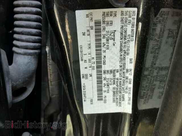 2012 FORD FOCUS - VIN: 1FAHP3H22CL403931 - Фото 10