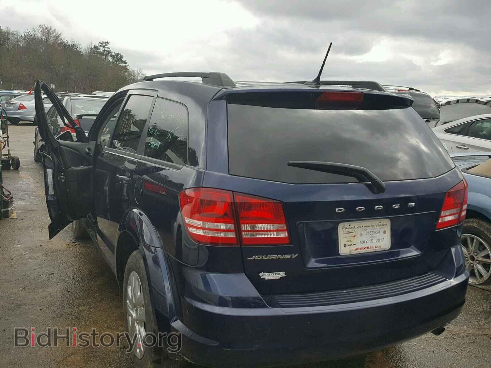 2017 DODGE JOURNEY - VIN: 3C4PDCAB5HT563967 - Фото 3