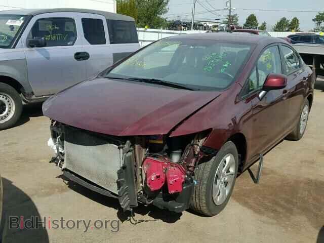 2013 HONDA CIVIC - VIN: 19XFB2F56DE291006 - Фото 2