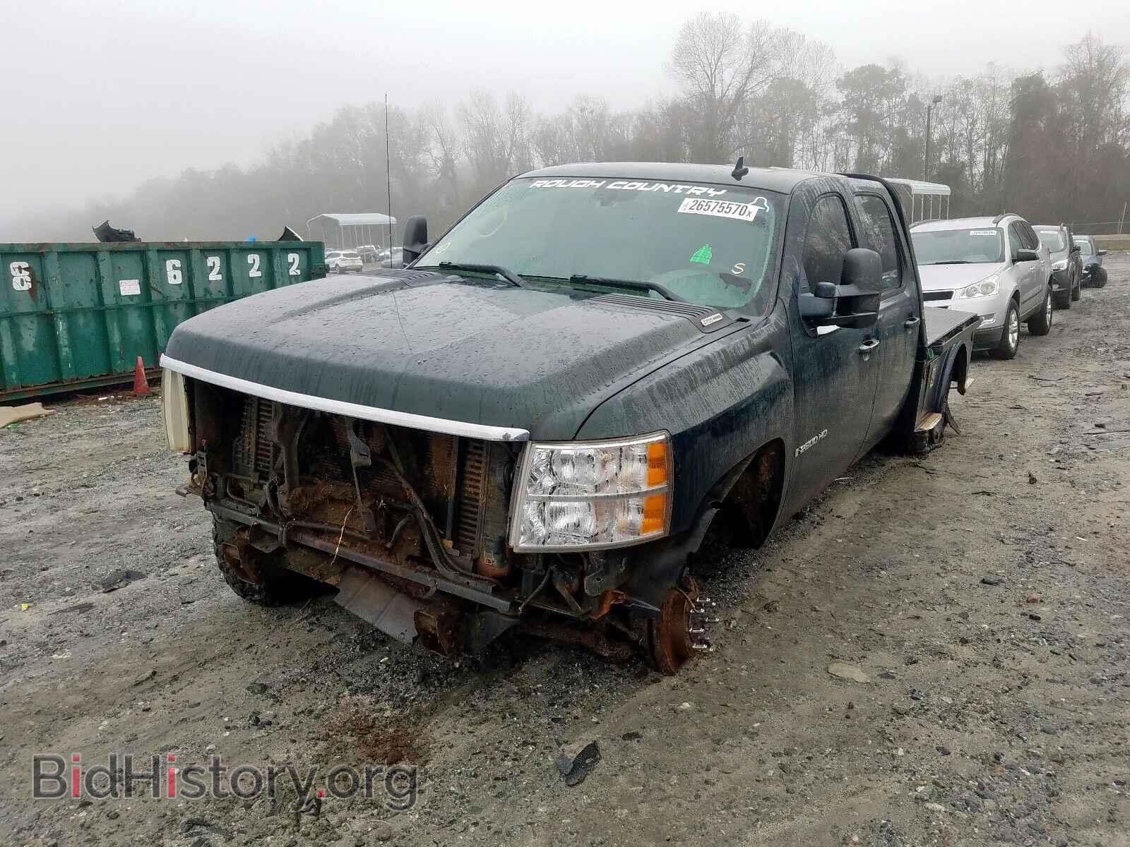 2009 CHEVROLET SILVERADO - VIN: 1GCHK63699F155446 - Фото 2