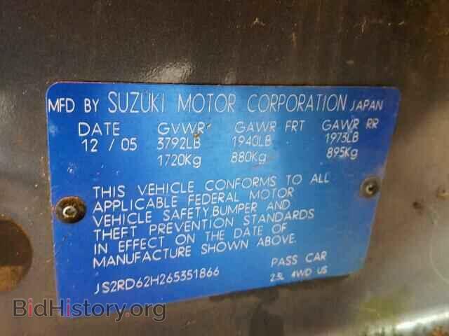 2006 SUZUKI AERIO - VIN: JS2RD62H265351866 - Фото 10