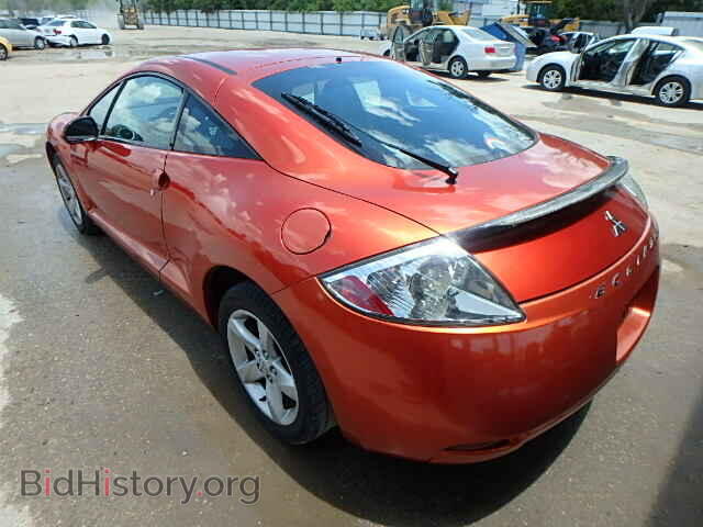 2007 MITSUBISHI ECLIPSE - VIN: 4A3AK24F27E021581 - Фото 3