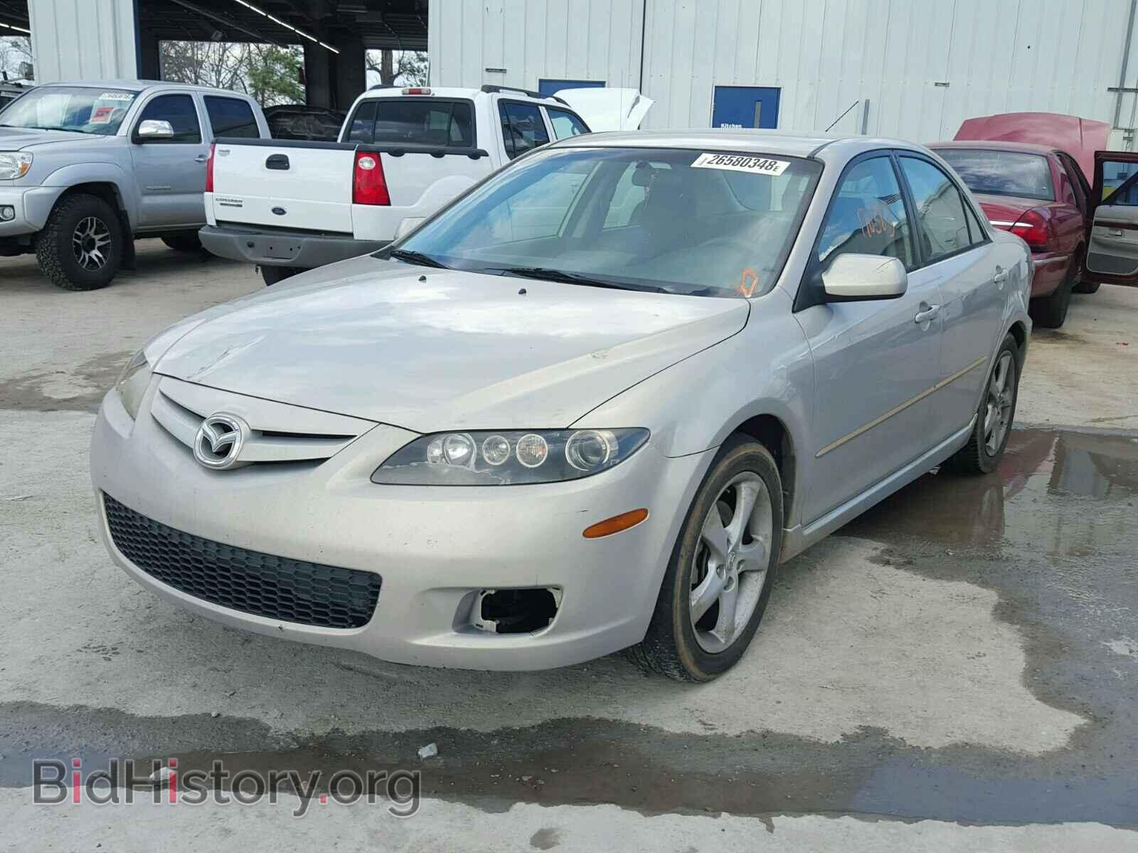 2008 MAZDA 6 - VIN: 1YVHP80C185M37618 - Фото 2