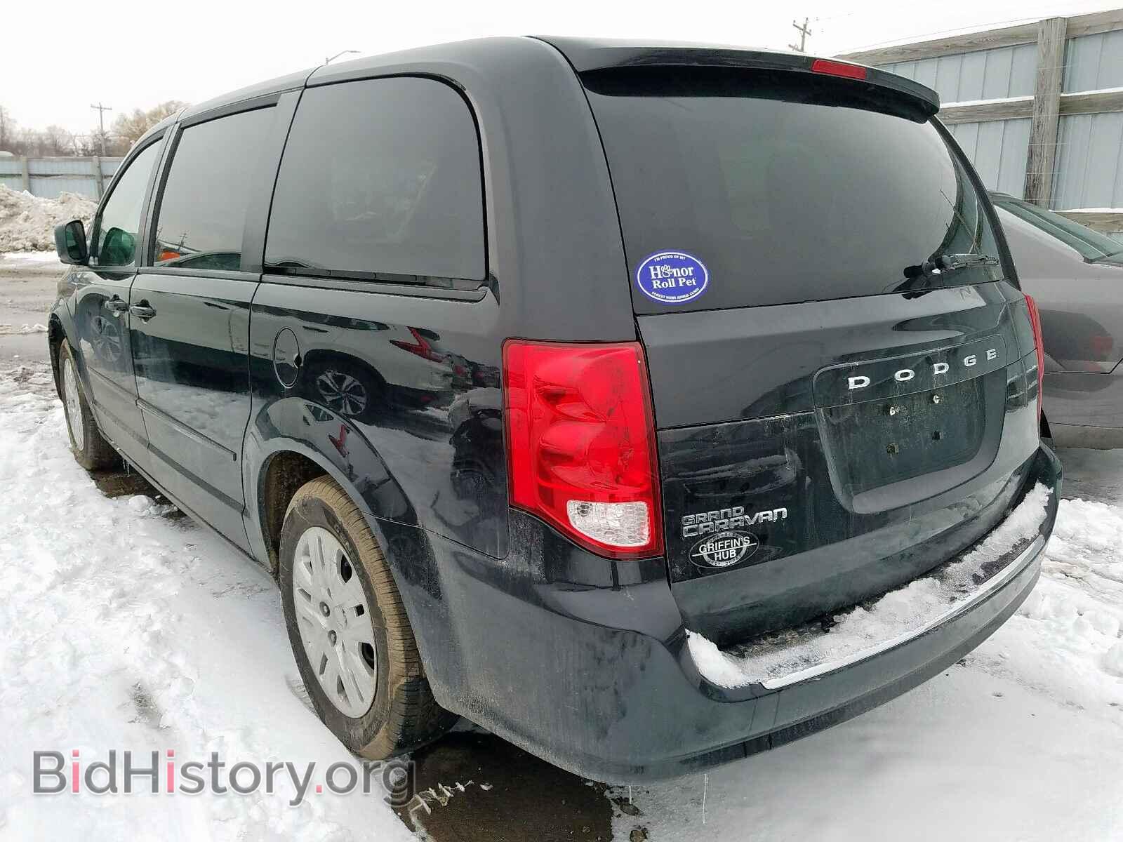 2016 DODGE CARAVAN - VIN: 2C4RDGBG5GR182924 - Фото 3